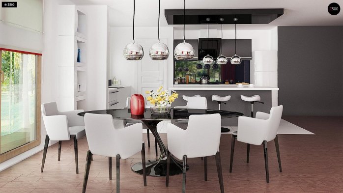 Проект дома U52 - 6 Одноэтажные дома в Киеве