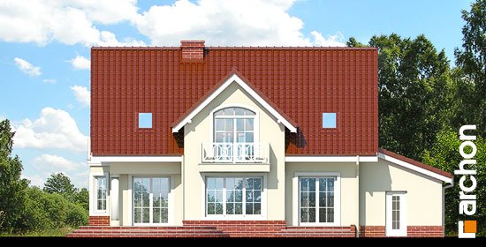 Проект дома Дом в мирабелле (Г) вер.2 - 6 С мансардным этажом дома в Киеве