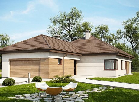 Проект дома U195 GF2 HB