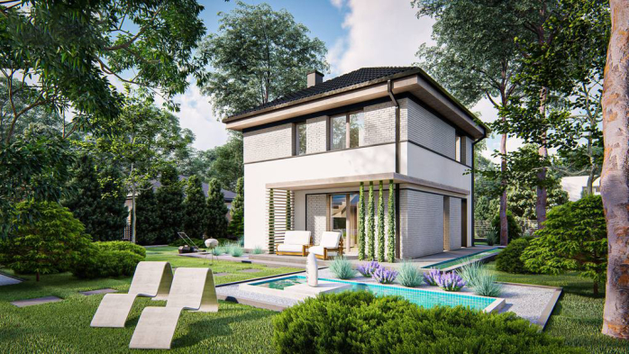 Проект дома U437 - 5 Двухэтажные дома в Киеве