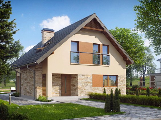 Проект дома U134 el