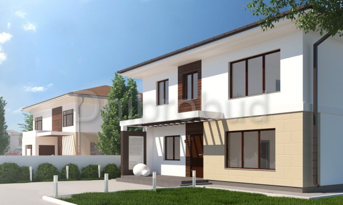 Проект дома Db 7 - 1 Двухэтажные дома в Киеве