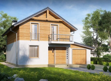 Проект дома U38 D GP