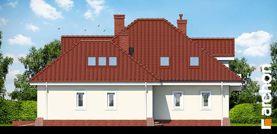 Проект дома Дом в зорьках (Г2) вер.2 - 4 С мансардным этажом дома в Киеве