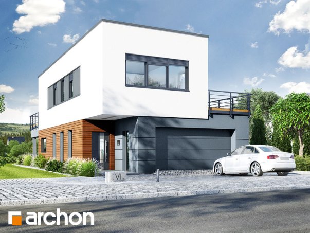 Проект дома Дом в топинамбурах (Г2А) - 2 Двухэтажные дома в Киеве