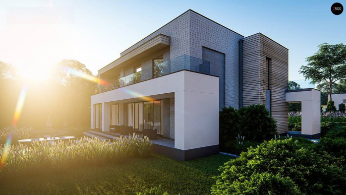 Проект дома Ux31 - 5 Двухэтажные дома в Киеве