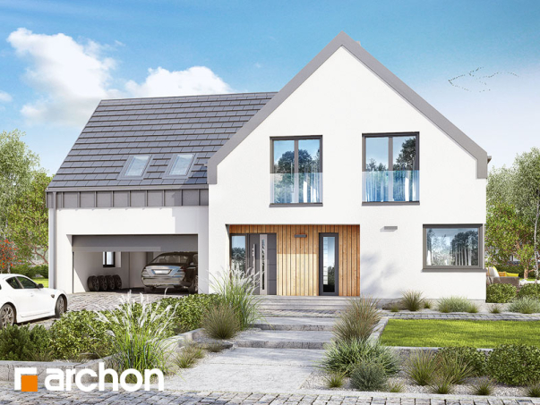 Проект дома Дом в орлишках (Г2Н) - 1 С мансардным этажом дома в Киеве