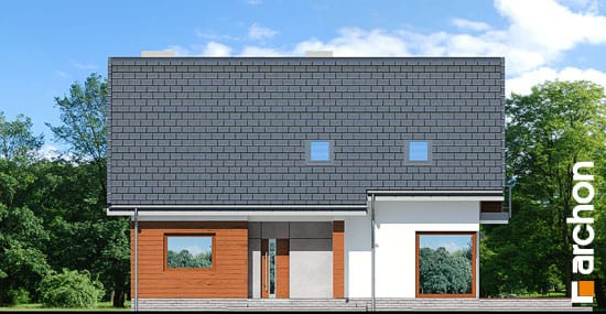 Проект дома Дом в яблонках 7 - 3 С мансардным этажом дома в Киеве