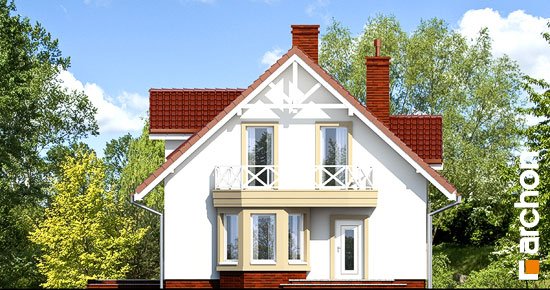 Проект дома Дом под фисташковым деревом вер.2 - 3 С мансардным этажом дома в Киеве