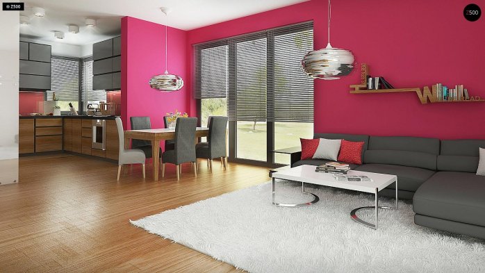 Проект дома U290 - 5 С мансардным этажом дома в Киеве