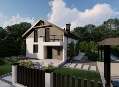 Проект дома U38 plus