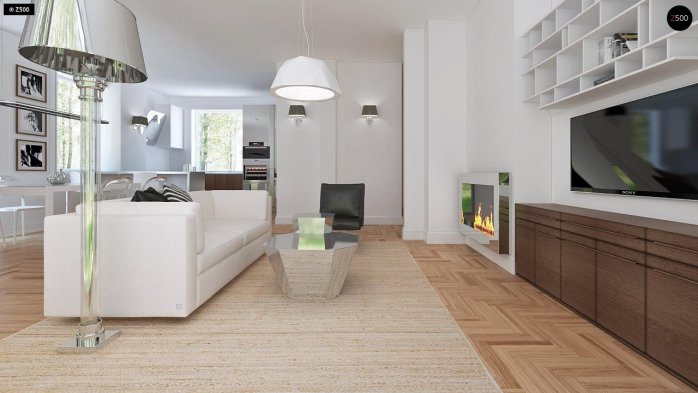 Проєкт будинку U226 - З мансардним поверхом дома у Києві