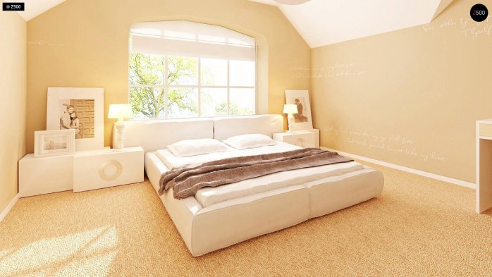 Проект дома U18 k - 11 С мансардным этажом дома в Киеве