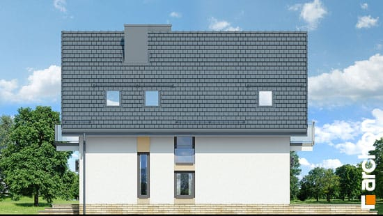 Проект дома Дом в рододендронах 21 (H) - 4 С мансардным этажом дома в Киеве