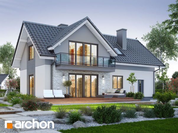 Проект дома Дом в малиновках 5 - 2 С мансардным этажом дома в Киеве