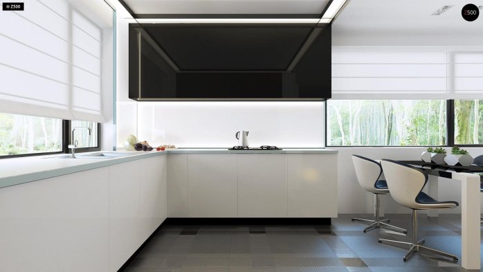 Проект дома U273 a - 11 Одноэтажные дома в Киеве