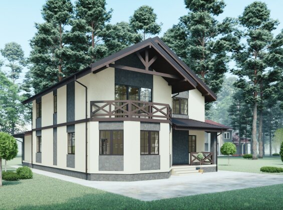 Проект дома DBT 242