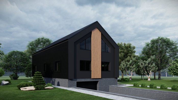 Проєкт будинку DBT 617 - Двоповерхові дома у Києві