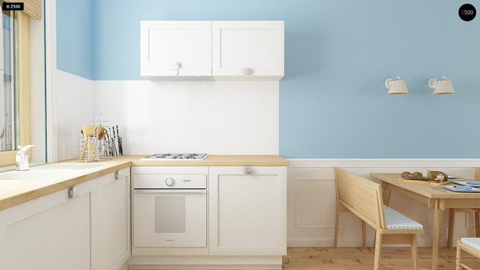 Проект дома U14 - 7 С мансардным этажом дома в Киеве