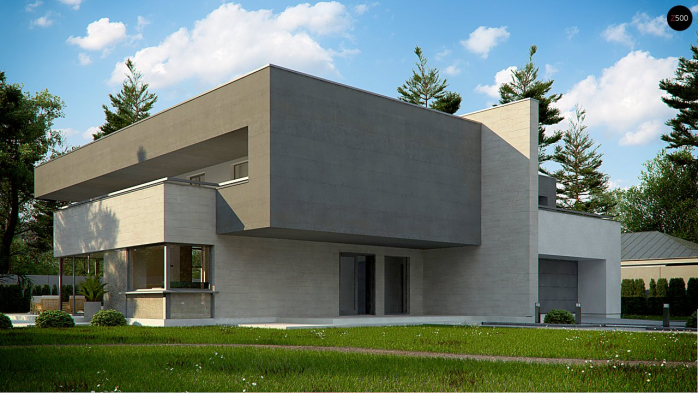 Проект дома Ux127 - 3 Двухэтажные дома в Киеве