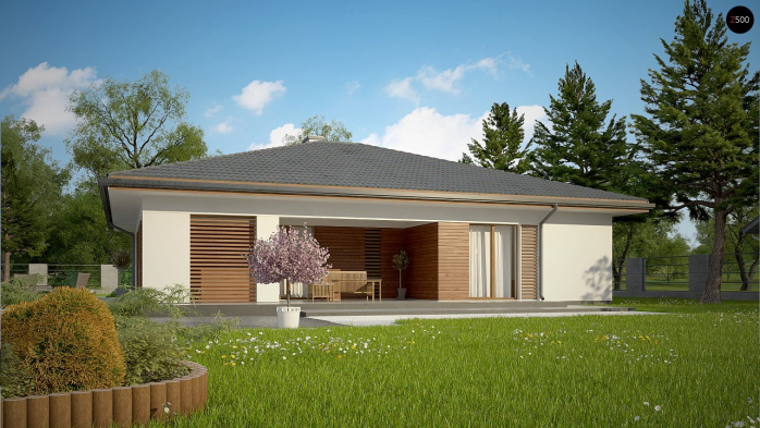 Проект дома U321 - 8 Одноэтажные дома в Киеве