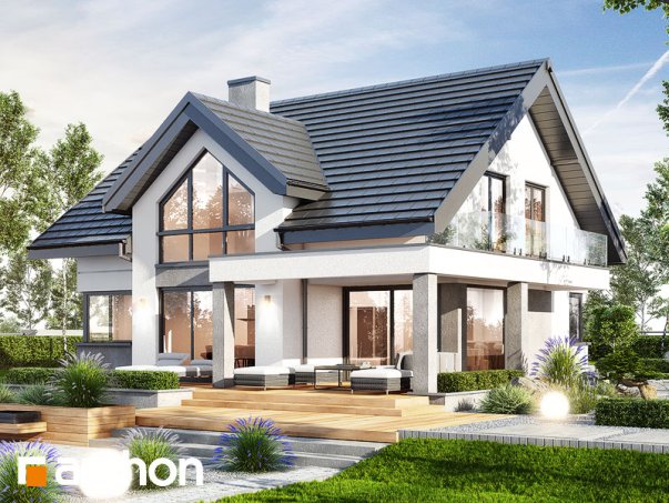 Проект дома Дом в теллимах (Г) - 2 С мансардным этажом дома в Киеве