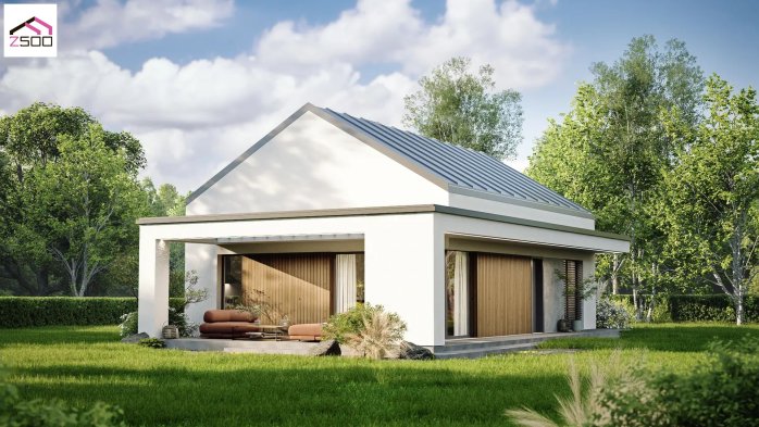 Проект дома U499 - 3 С мансардным этажом дома в Киеве