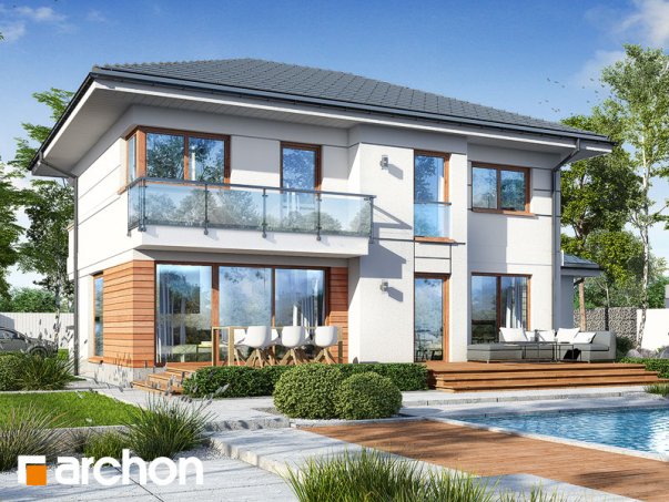 Проект дома Вилла Констанция (Г2) - 2 Двухэтажные дома в Киеве