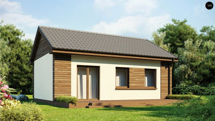 Проект дома U11 - 2 Одноэтажные дома в Киеве