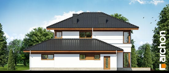 Проект дома Вилла Вероника 3 вер. 2 - 4 Двухэтажные дома в Киеве