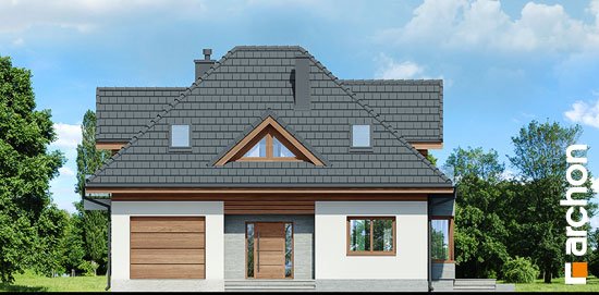 Проект дома Дом в клеверках 3 вер.2 - 3 С мансардным этажом дома в Киеве