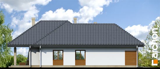 Проект дома Дом в гардениях вер.2 - 5 С мансардным этажом дома в Киеве