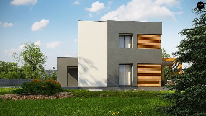 Проект дома Ux73 - 4 Двухэтажные дома в Киеве