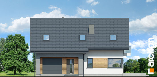 Проект дома Дом в аурорах 7 (А) - 3 С мансардным этажом дома в Киеве