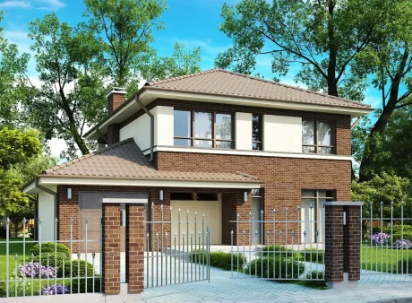 Проект дома Ux24 v1 pk