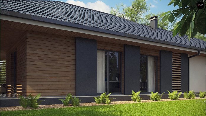 Проект дома U327 - 10 Одноэтажные дома в Киеве