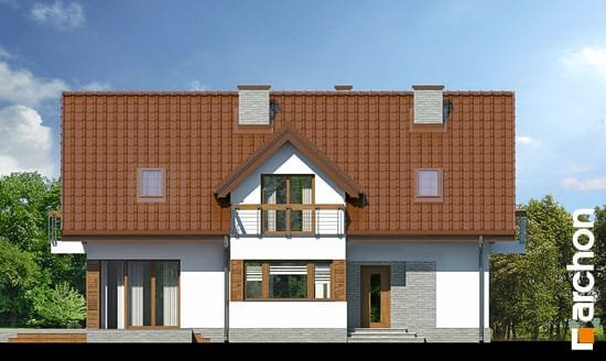 Проект дома Дом в майоране 2 (Н) вер.2 - 3 С мансардным этажом дома в Киеве