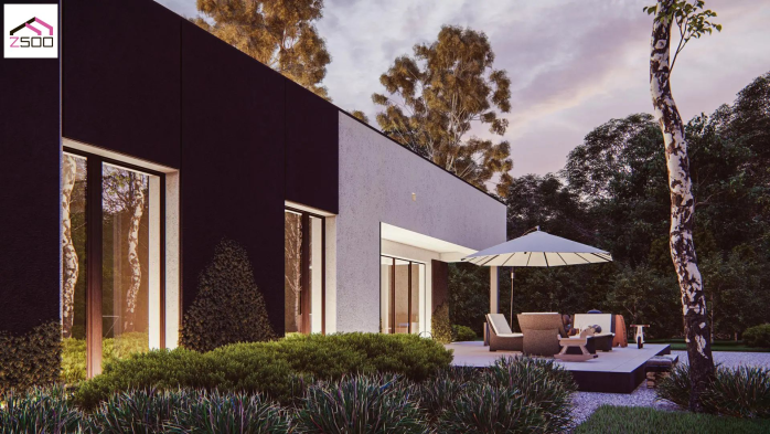 Проєкт будинку Ux270 - Одноповерхові дома у Києві