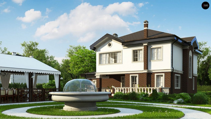 Проект дома Uu2 S - 3 Двухэтажные дома в Киеве