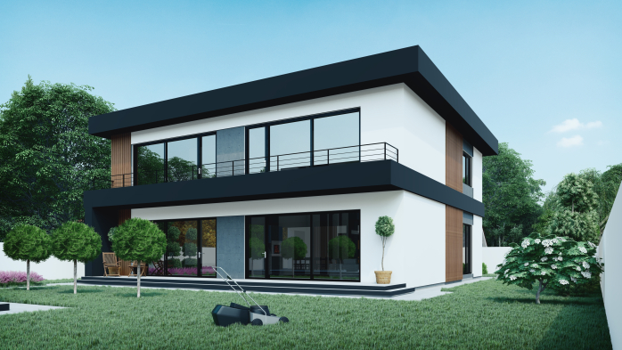 Проєкт будинку DBT 275 - Двоповерхові дома у Києві