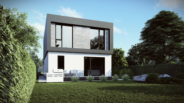 Проєкт будинку DBT 647 - Двоповерхові дома у Києві