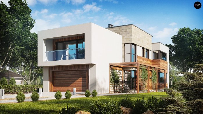 Проект дома Ux114 - 2 Двухэтажные дома в Киеве