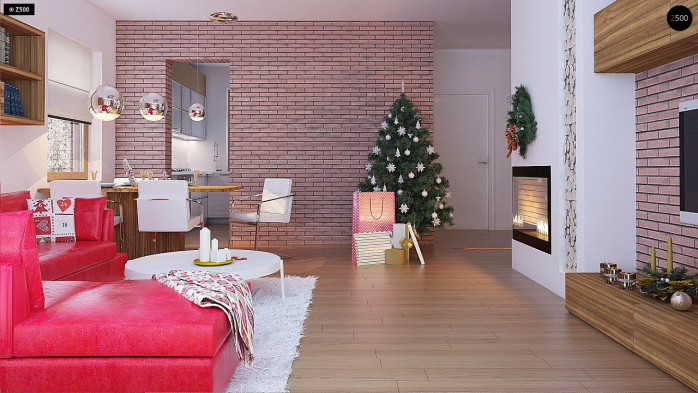 Проект дома U253 - 10 Одноэтажные дома в Киеве