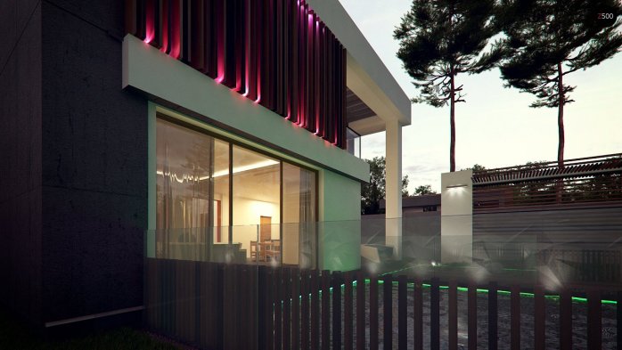 Проект дома Ux124 - 6 Двухэтажные дома в Киеве