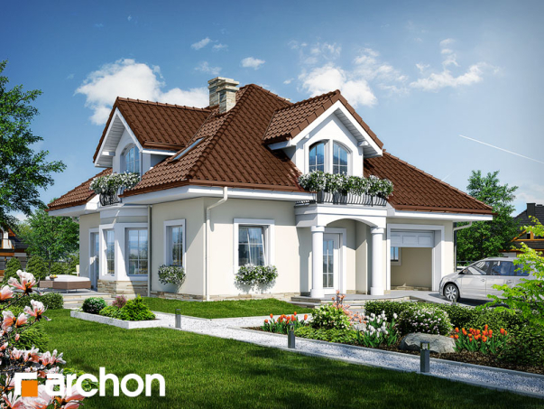 Проект дома Дом в тимьяне 6 - 1 С мансардным этажом дома в Киеве