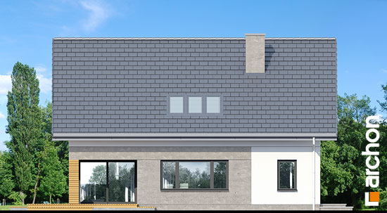 Проект дома Дом в аурорах 6 - 6 С мансардным этажом дома в Киеве