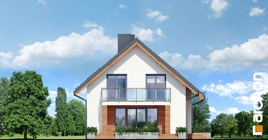 Проект дома Дом в хлорофитуме 4 - 5 С мансардным этажом дома в Киеве