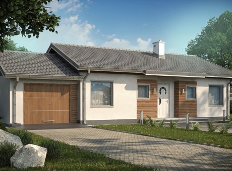 Проект дома U7 L GL v1