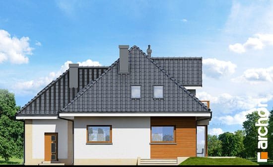 Проект дома Дом в рукколе (Г2H) - 6 С мансардным этажом дома в Киеве