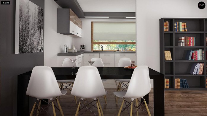 Проект дома U41 GP - 5 Одноэтажные дома в Киеве